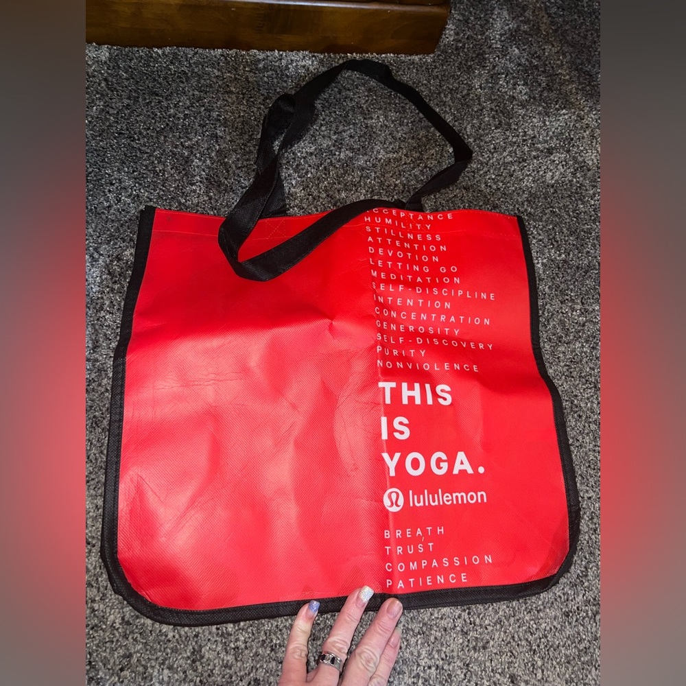 Lululemon- this is Yoga bag